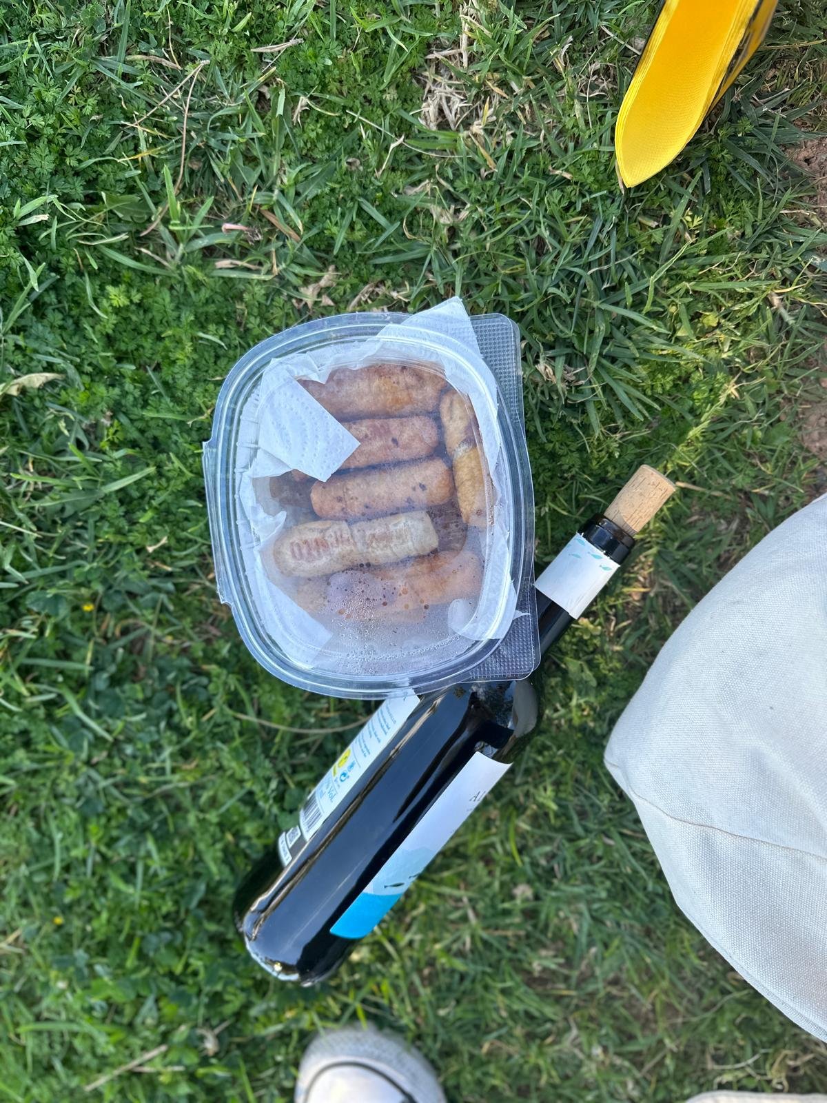 Picnic con tequeños Tan Toche